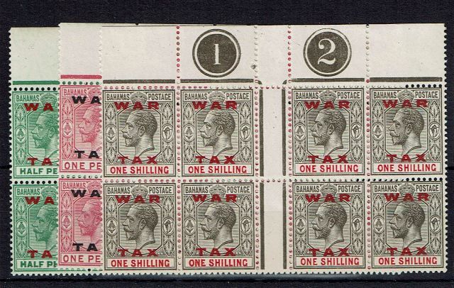 Image of Bahamas SG 102/4 UMM British Commonwealth Stamp